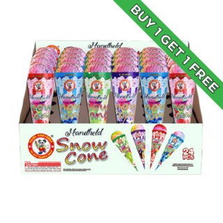 Hand Held Snow Cone Green